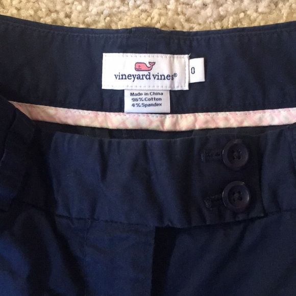 Vineyard Vines Navy Dayboat Shorts 3 1/2 Inch - Picture 3 of 4